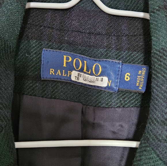 Polo Ralph Lauren plaid blazer size 6 - Picture 5 of 7